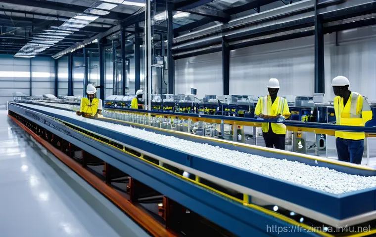 짐바브웨의 주요 수출 품목 - **Prompt: Verdant Tobacco Fields and Dedicated Farmers**
    "A picturesque, wide-angle shot of expa...