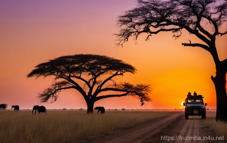 짐바브웨에서 자동차 렌트하기 - **Prompt:** "A calm and respectful interaction at a typical Zimbabwean road block on a well-maintain...